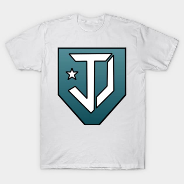 Justice Democrats Shield T-Shirt by RockyHay